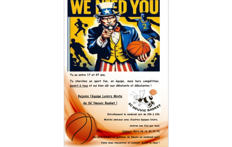 🏀🏀 On recrute 🏀🏀